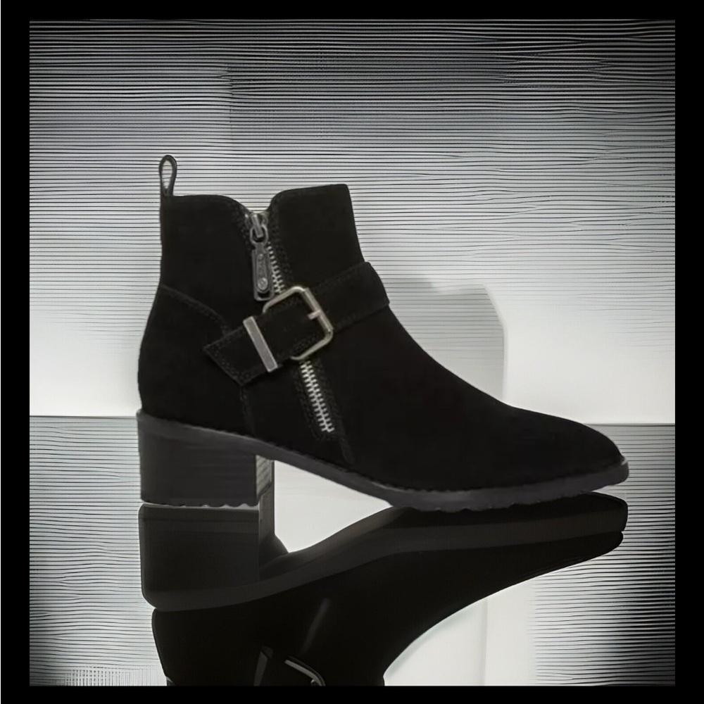 Sexy Blondo Women Susan Double Sided Zipper & Buckle Waterproof Cow Suede US 5.5